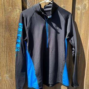 Under Armour Black and Blue Pullover